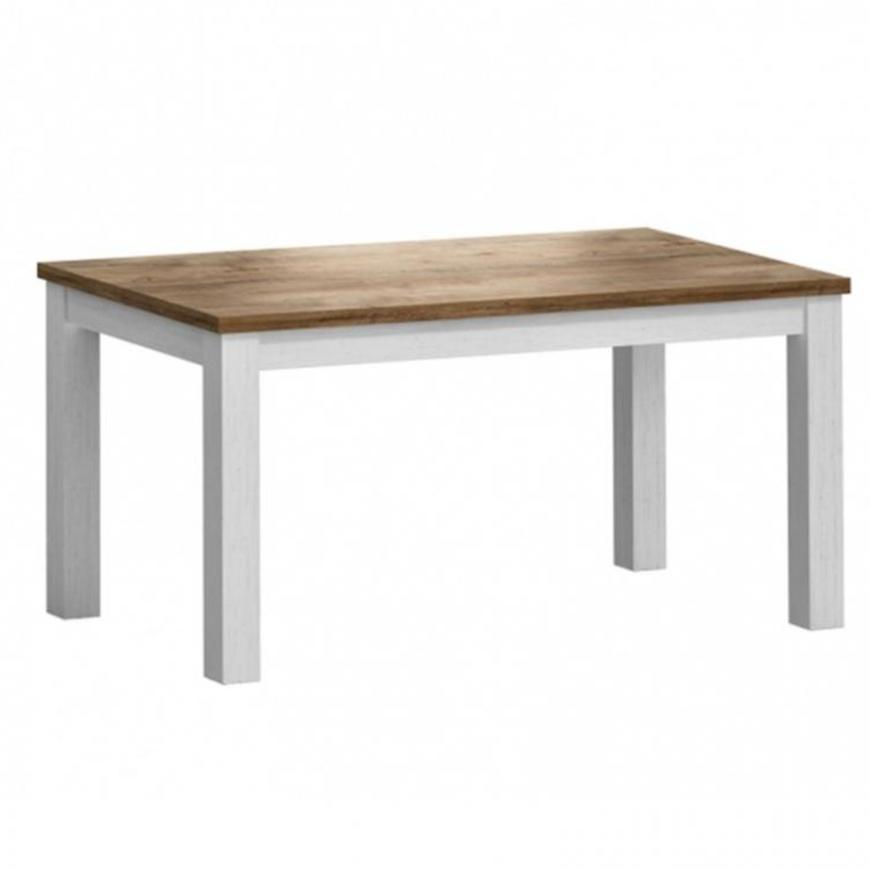 Stůl Prowansja 160x90+43 Borovice Andersen/Dub Lefkas Tmavě BAUMAX