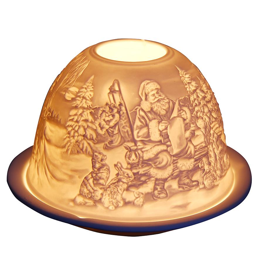 Svícínek na čajovou svíčku BAUMAX