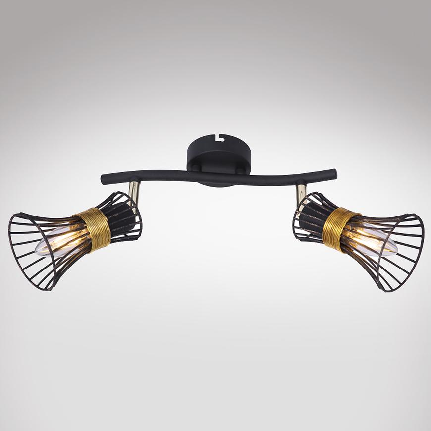 Svitidlo 54814-2 DRUT CIERNA-ZLATA LS2 BAUMAX