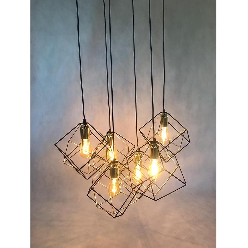 Svitidlo ALAMBRE 2779 BLACK/GOLD PL6 BAUMAX