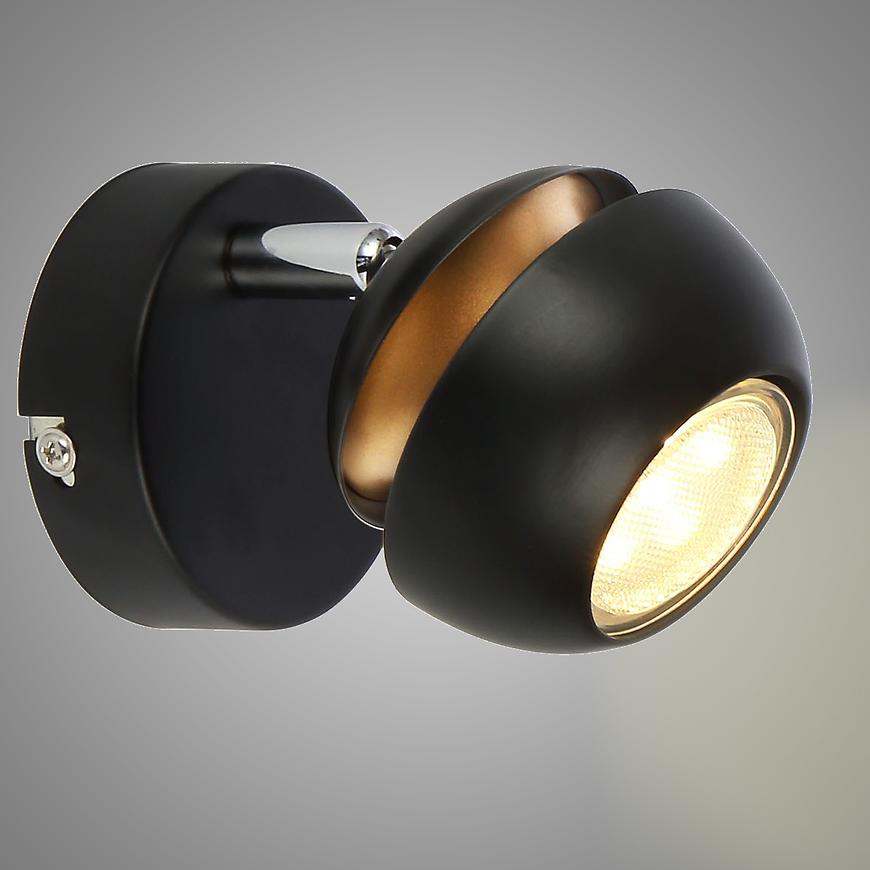 Svitidlo BONI 91-66572 GU10 LED CERNA K1 BAUMAX