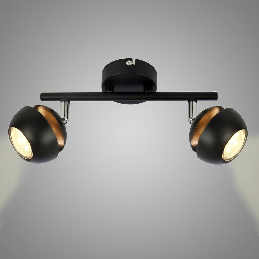 Svitidlo BONI 92-66589 GU10 LED CERNA LS2 BAUMAX