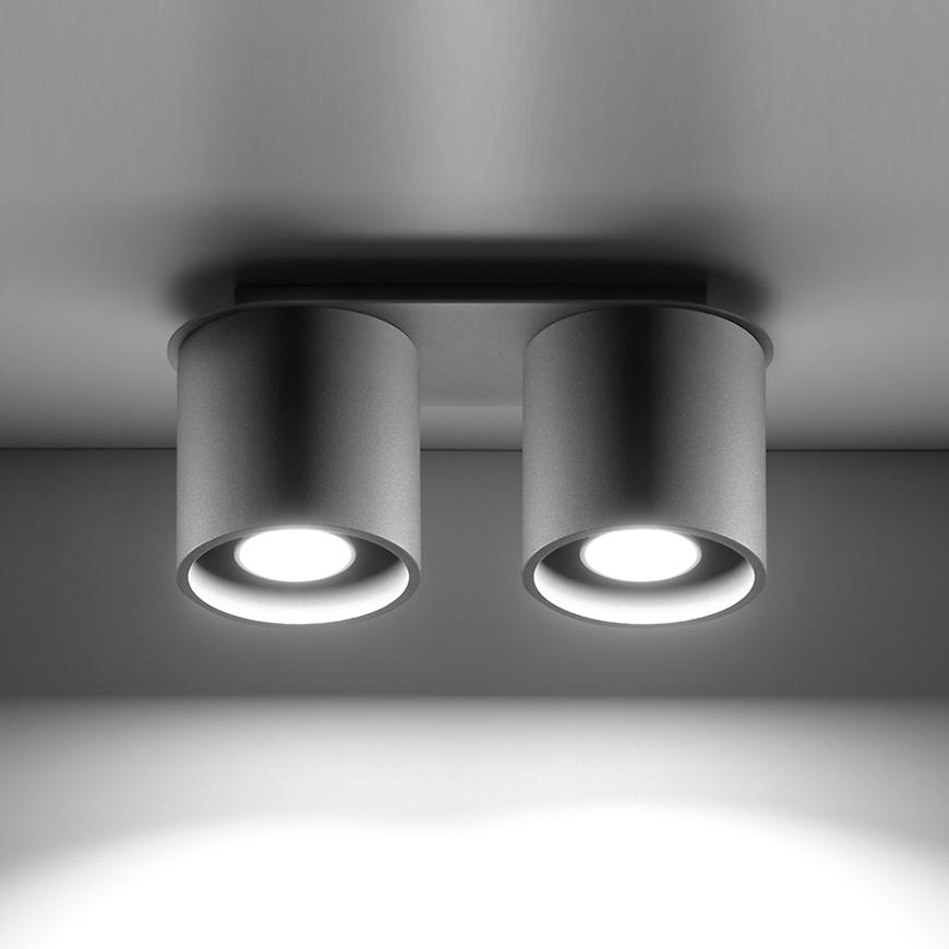 Svítidlo Orlando 2 šedá A-055 BAUMAX