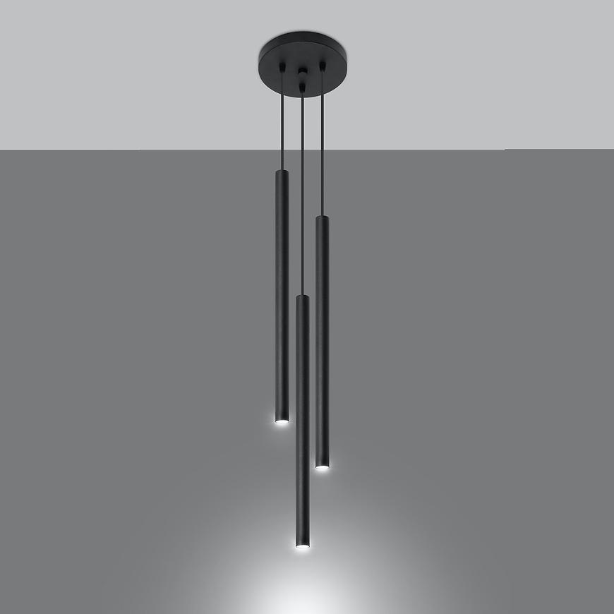 Svítidlo Padova 3P černá A-471 BAUMAX