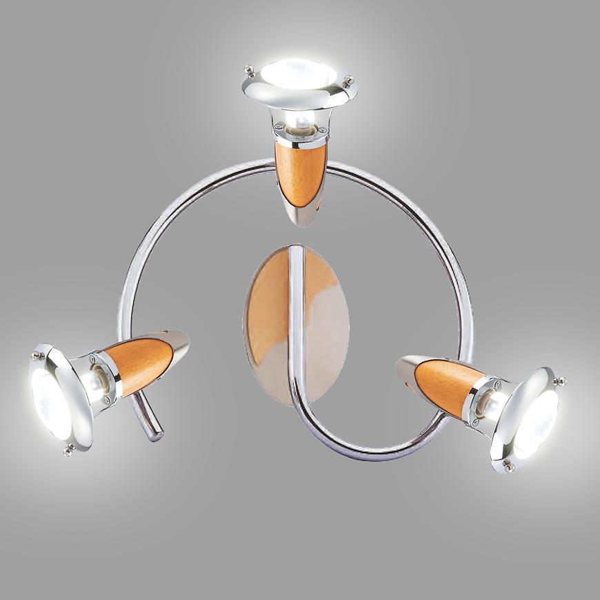 Svítidlo R5026b-3sp satén-chrom BAUMAX