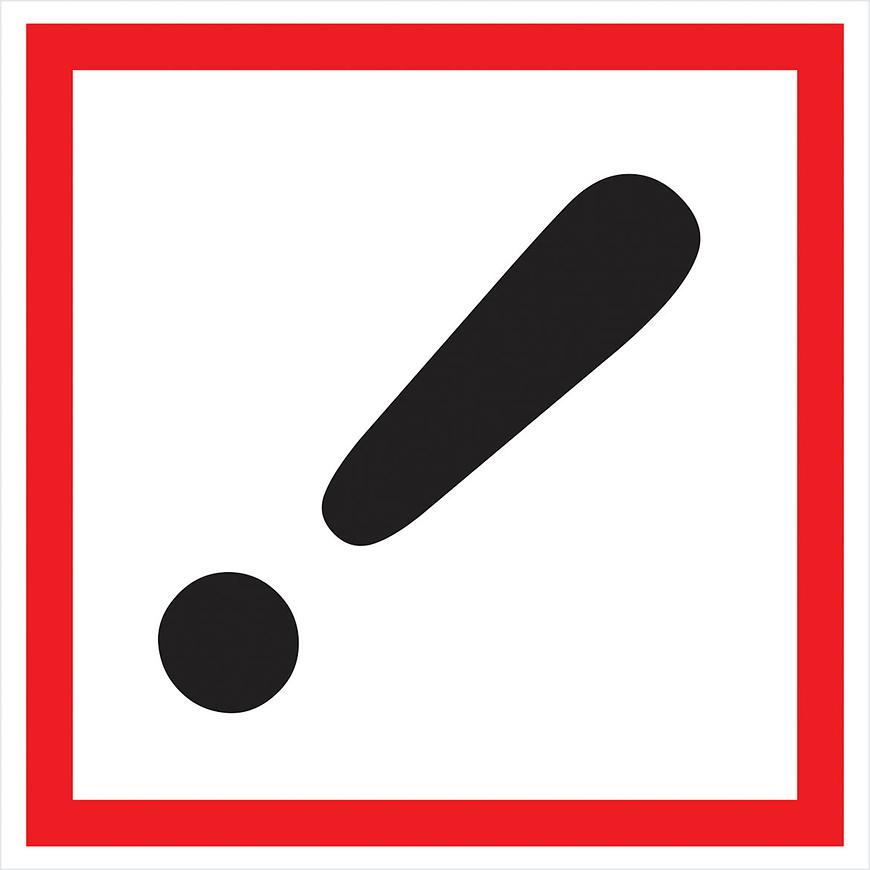 Symbol GHS 07 – dráždivé BAUMAX