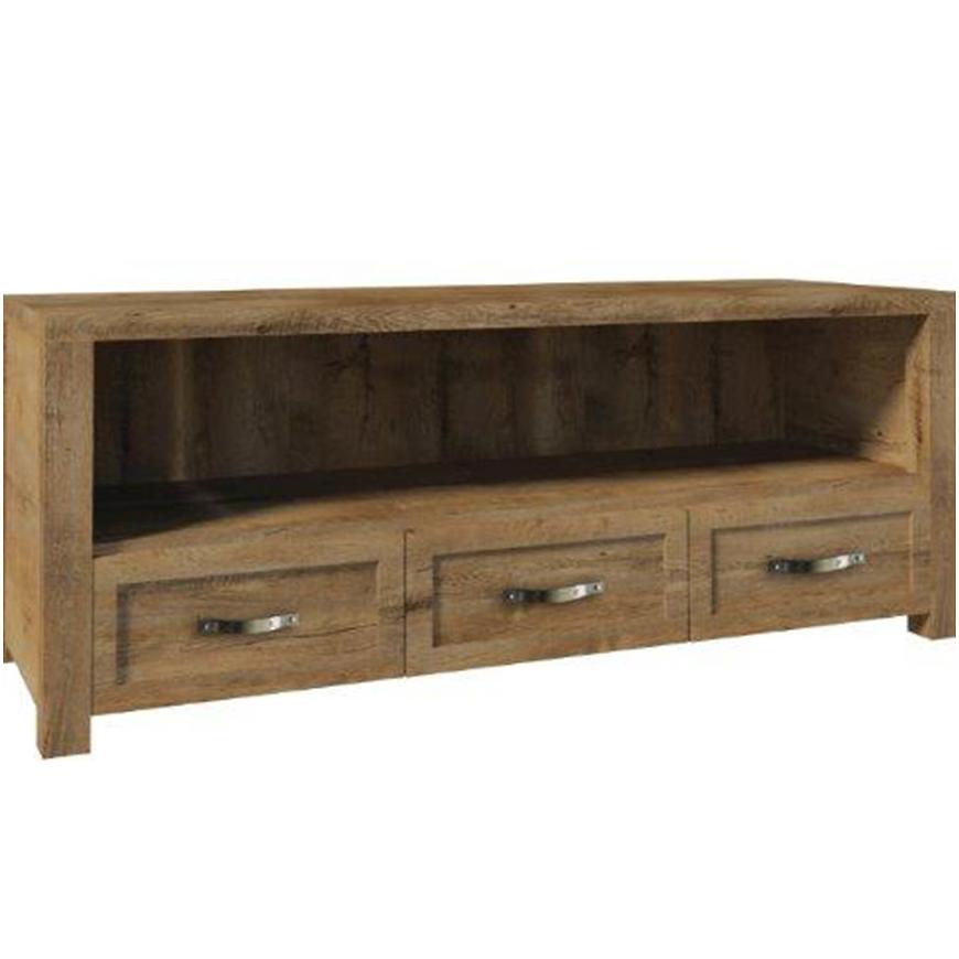 TV Stolek Nevada 160 cm Dub Lefkas Temný BAUMAX