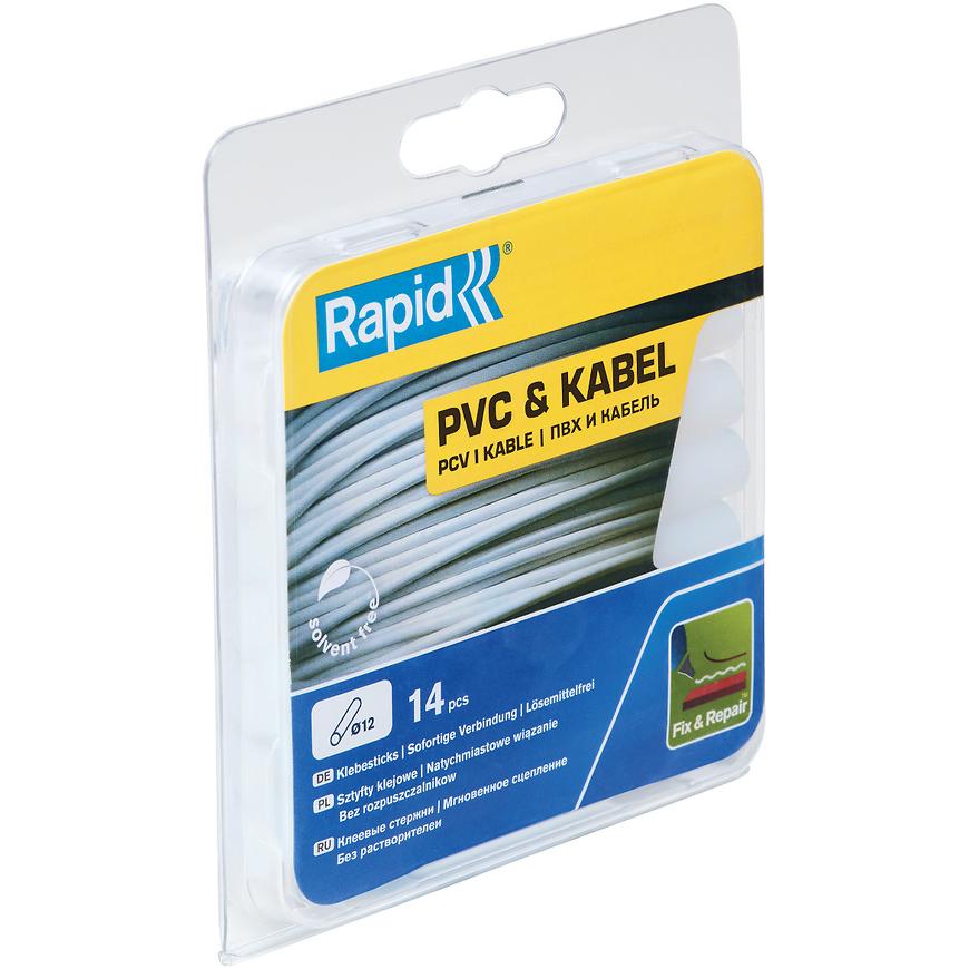 Tavné tyčinky na PVC/kabel