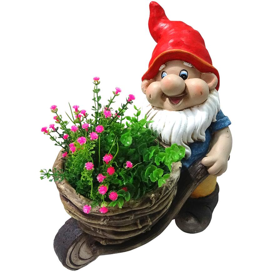 Trpaslík s květináčem BAUMAX