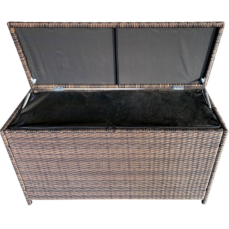 Uložny box technoratan hnědá 115x45x65cm BAUMAX