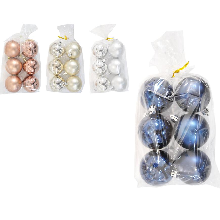 Ván. ozdoby 6 cm sada 6 ks ngxm-0008 BAUMAX