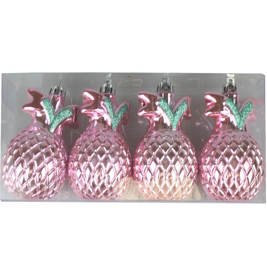 Vánoční ananas 9cm 4ks 36223 BAUMAX