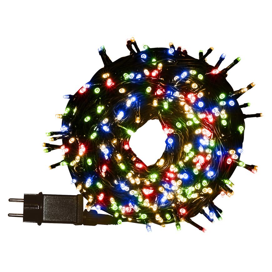 Vánoční osvětlení LED 600l venkovní s časovačem 10/16/ BAUMAX