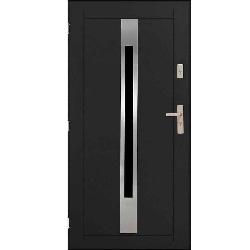 Vchodové dveře Merkury 01 90L antracit 72MM BAUMAX