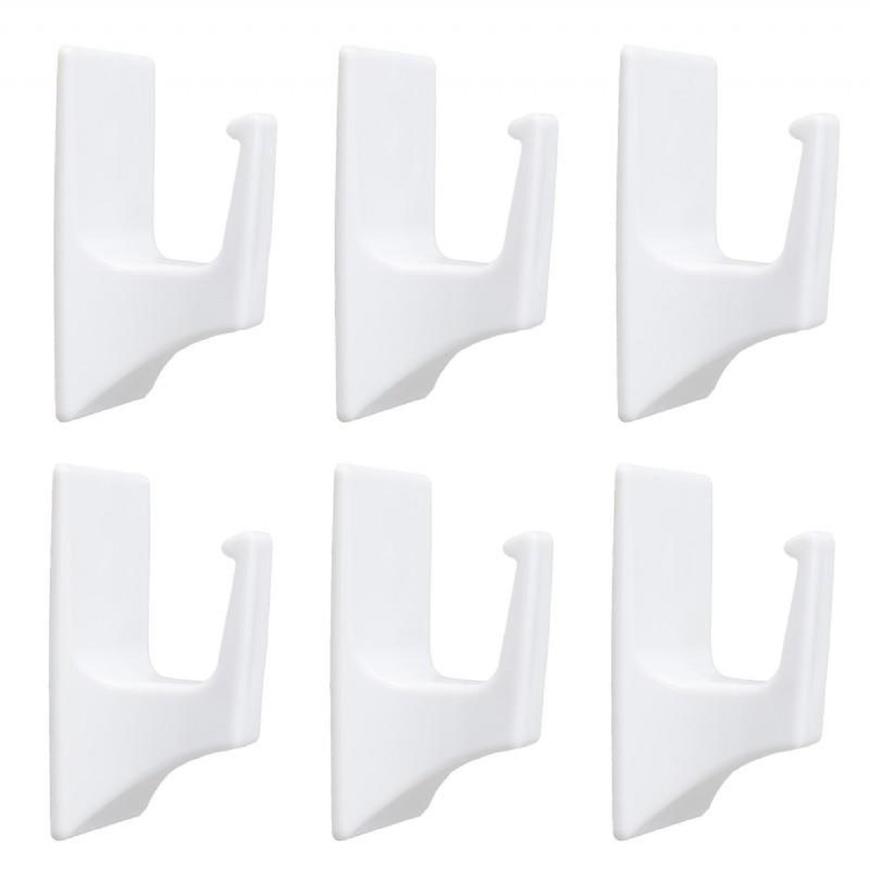 Věšák plastový whi 6 rct BAUMAX