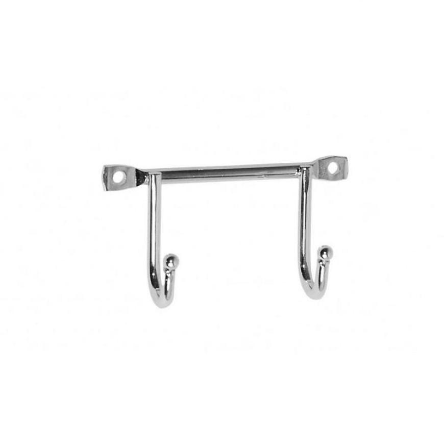 Věšák šroubovací chrom BAUMAX