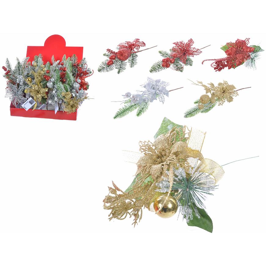 Větvička ozdobná XW-20048-mix BAUMAX