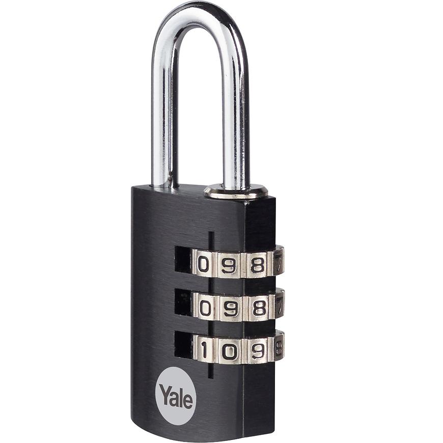Visací zámek yale e3cb/28/126/1/bk YALE