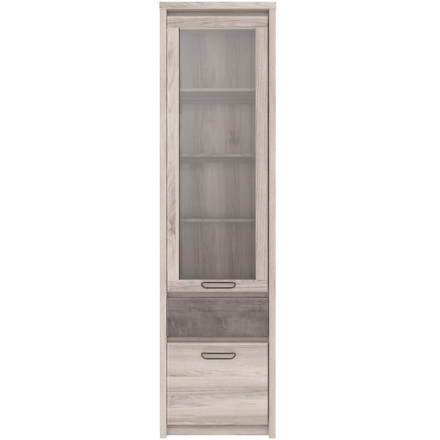 Vitrína Axer 56cm Gaštan Nairobi/Onyx BAUMAX