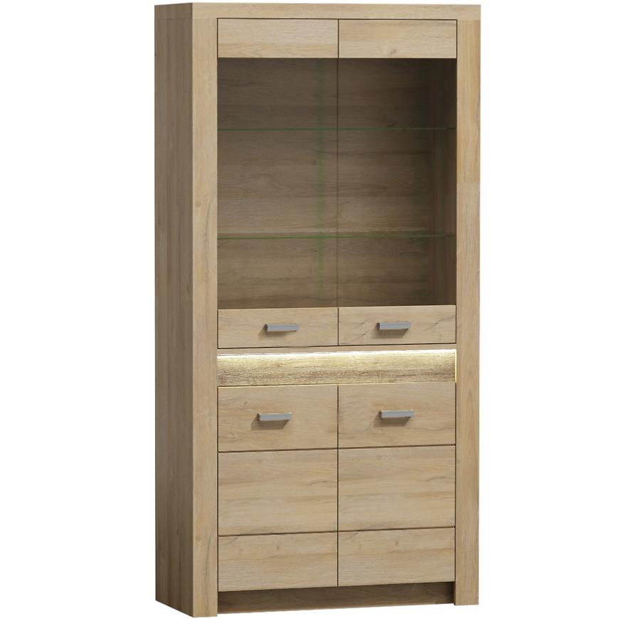 Vitrína Ibis 96cm Dub Grandson BAUMAX