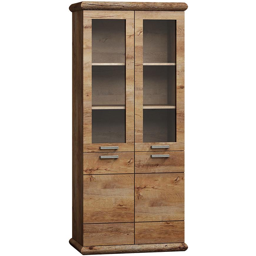 Vitrína Kora 87cm Jasan Světlý BAUMAX