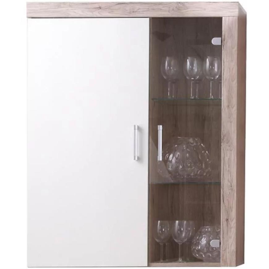 Vitrína Samba 90 cm San Marino/Crem BAUMAX