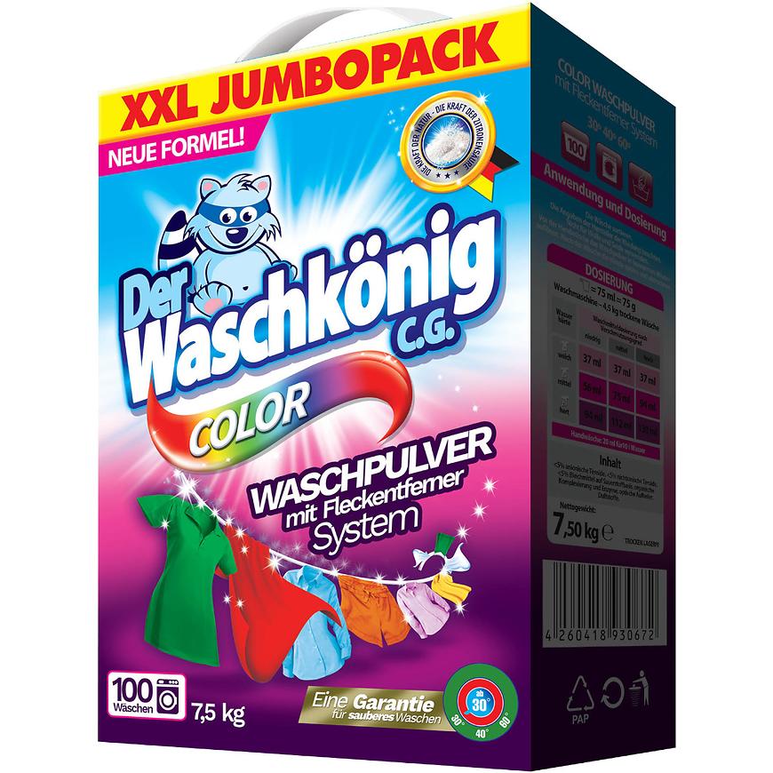 Waschkönig 100 dávek color box 7