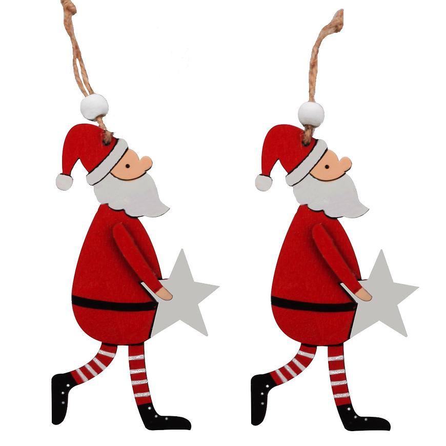 Závěsná dekorace 12cm 2ks 39925 BAUMAX