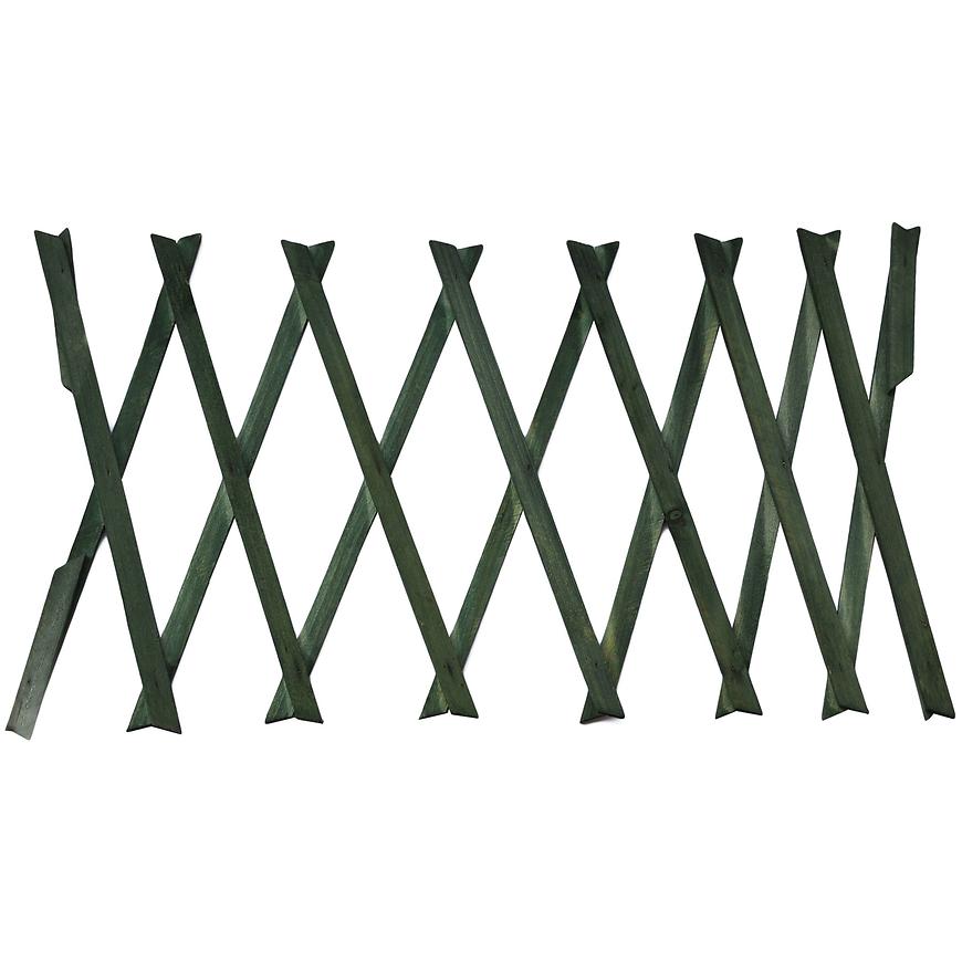 Zelený dřevěný žebřík BAUMAX