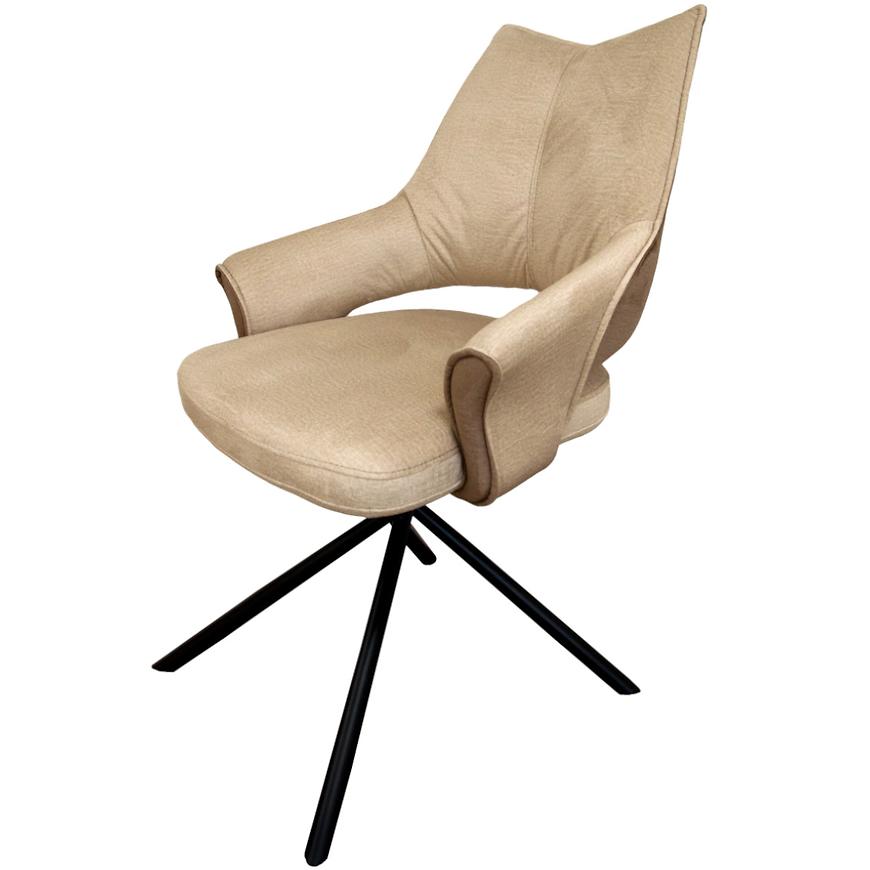 Židle Malaga Monolith Béžová/Hnědá BAUMAX