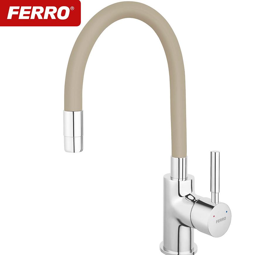 Zumba flexibilní baterie dřezová ZUMBA béžová BZA4P FERRO