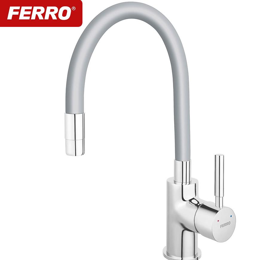 Zumba flexibilní baterie dřezová ZUMBA šedá BZA4S FERRO