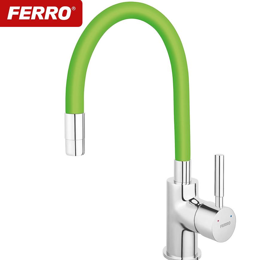 Zumba flexibilní baterie dřezová ZUMBA zelená BZA4G FERRO