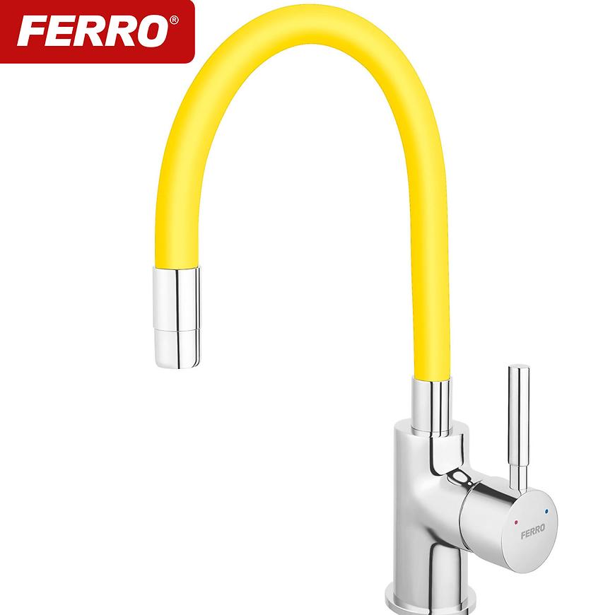 Zumba flexibilní baterie dřezová ZUMBA žlutý BZA4C FERRO