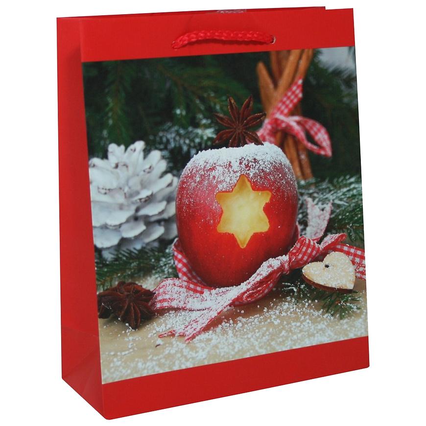 Dárková taška střední jablko BAUMAX