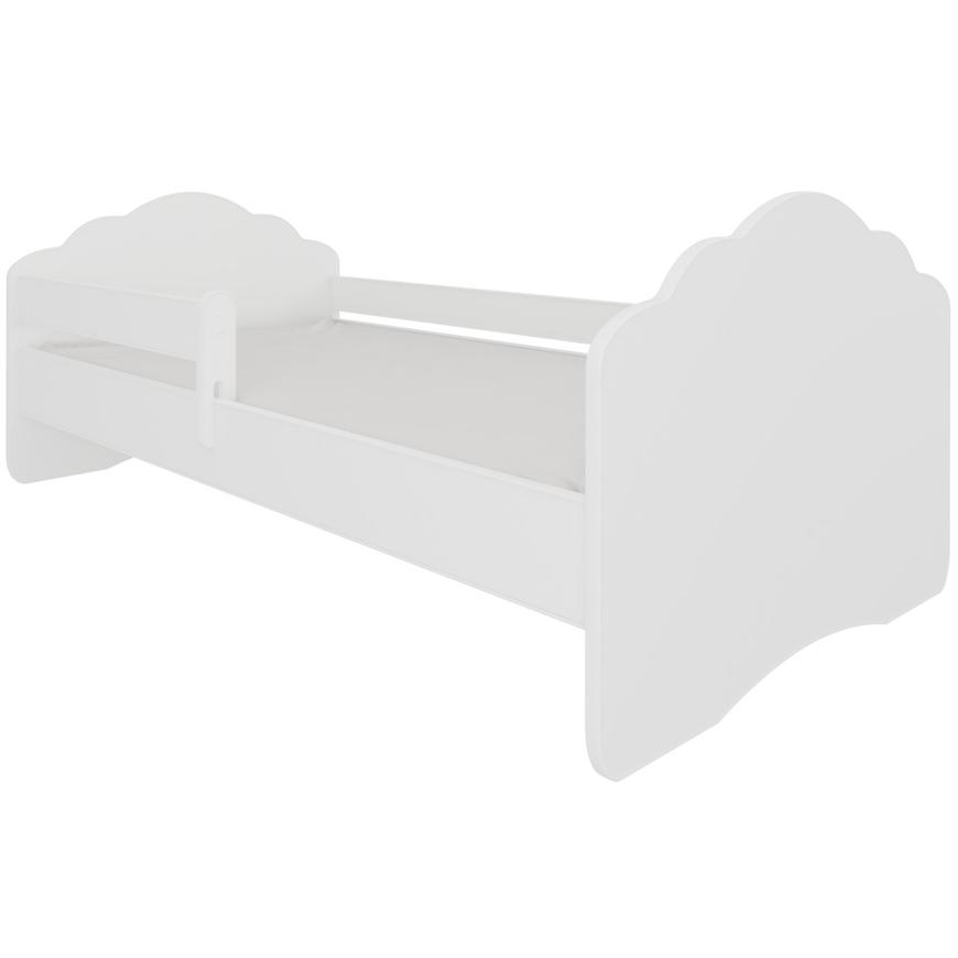 Dětská Postel Casimo 140cm Bílý+Bariéra BAUMAX