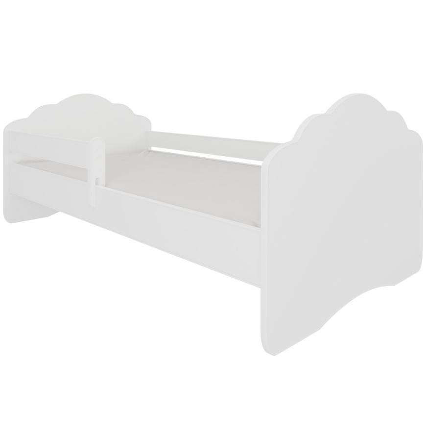 Dětská Postel Casimo 160cm Bílý+Bariéra BAUMAX