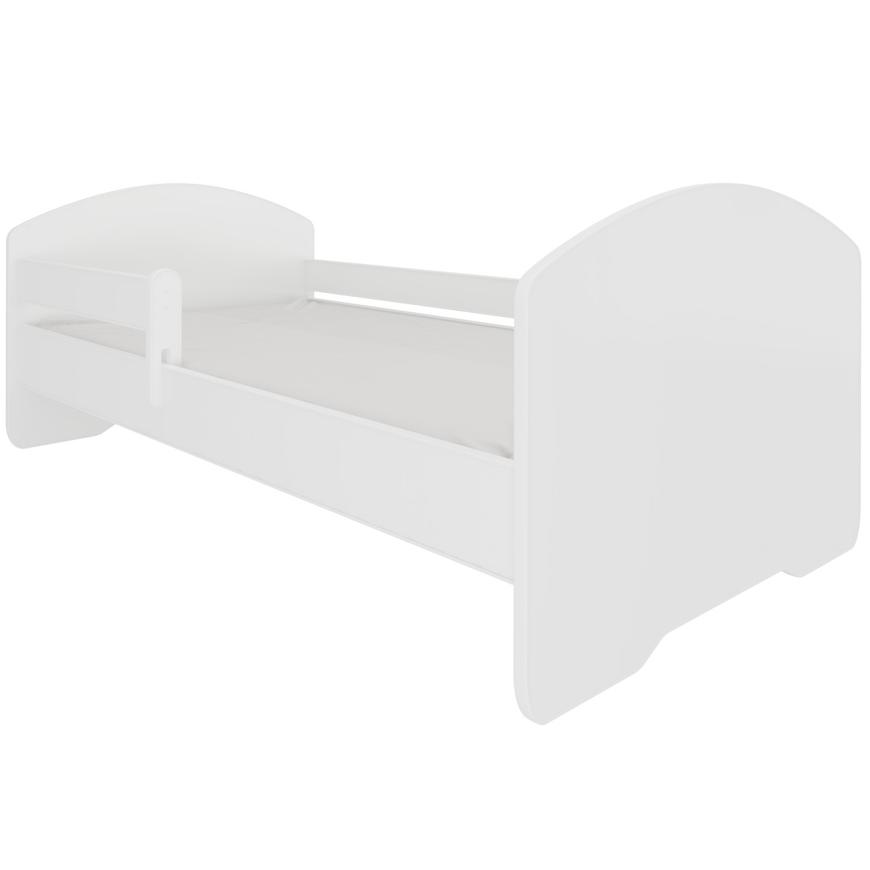 Dětská Postel Pepe140cm Bílý+Bariéra BAUMAX