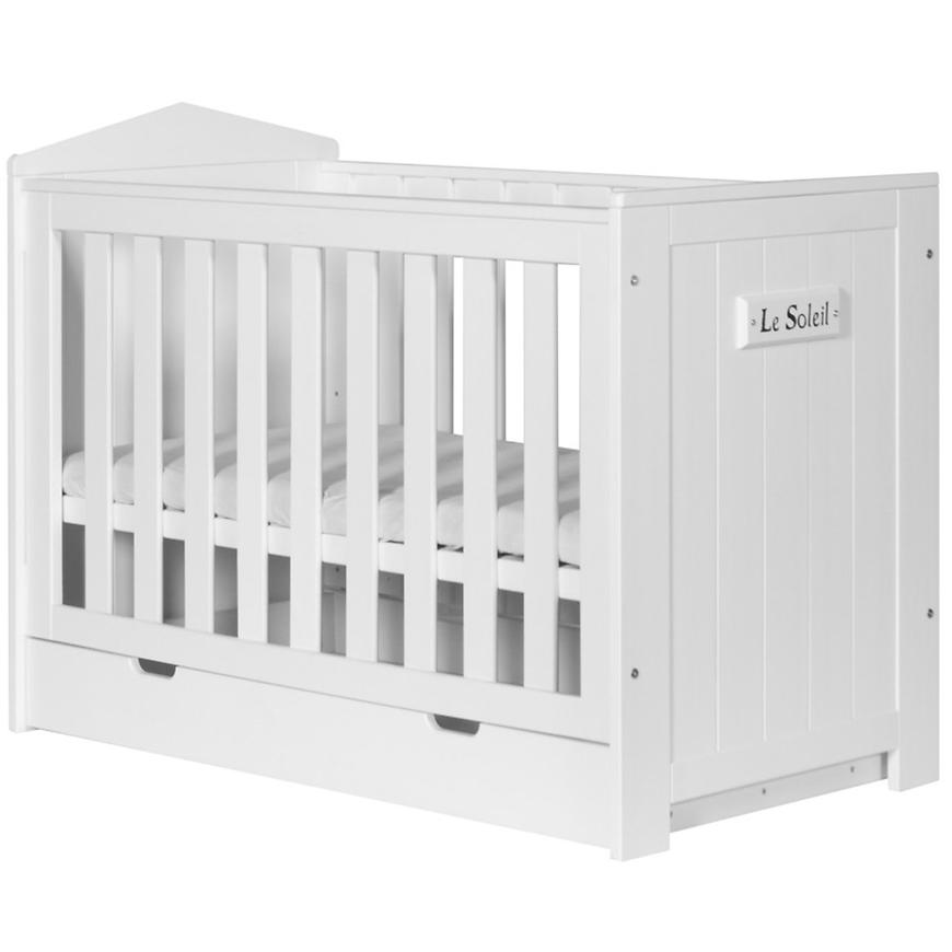 Detská Postieľka Marsylia 120cm Bila BAUMAX