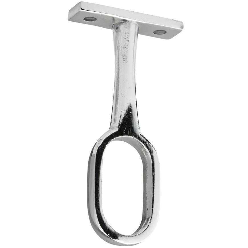 Držák oválné šatní tyče 30x15mm