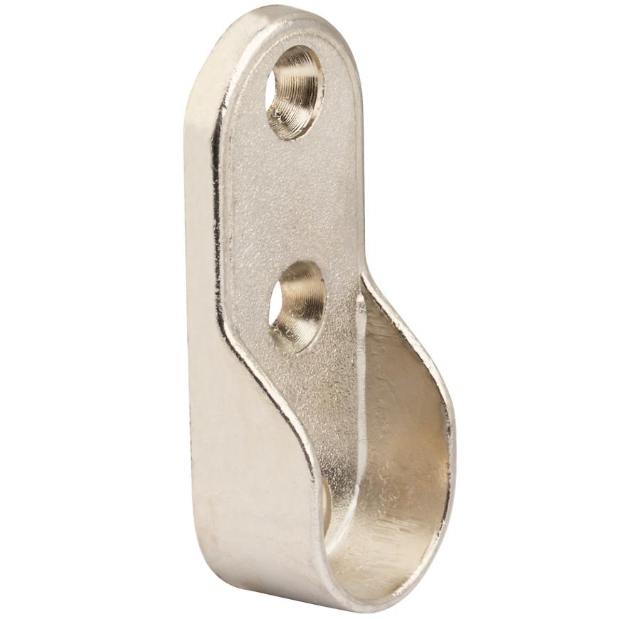 Držák oválné šatní tyče 30x15mm