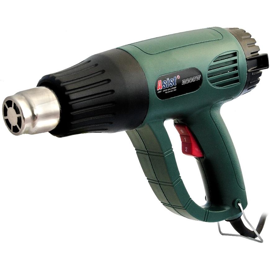 Horkovzdušná pistole Asist 2000W s příslušenstvím ASIST