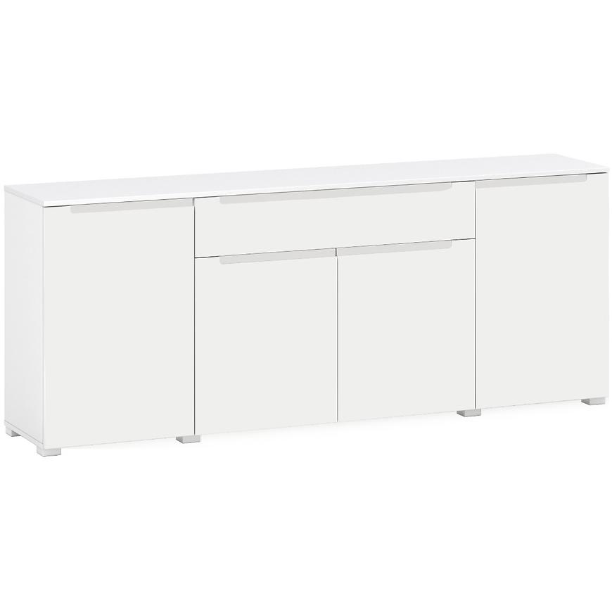 Komoda Hill 200cm Bílý Lesk/ Bílý BAUMAX