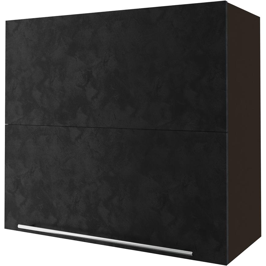 Kuchyňská skříňka Malmo Ares black W8B/80 HK AVENTOS Lava BAUMAX