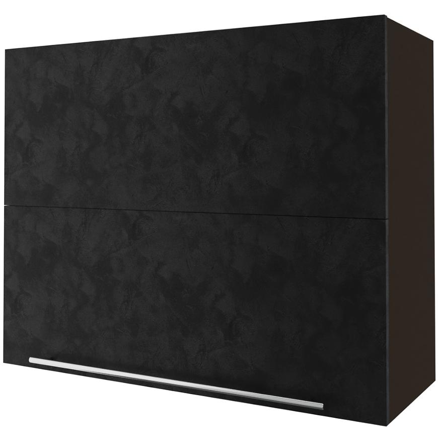 Kuchyňská skříňka Malmo Ares black W8B/90 HK AVENTOS Lava BAUMAX