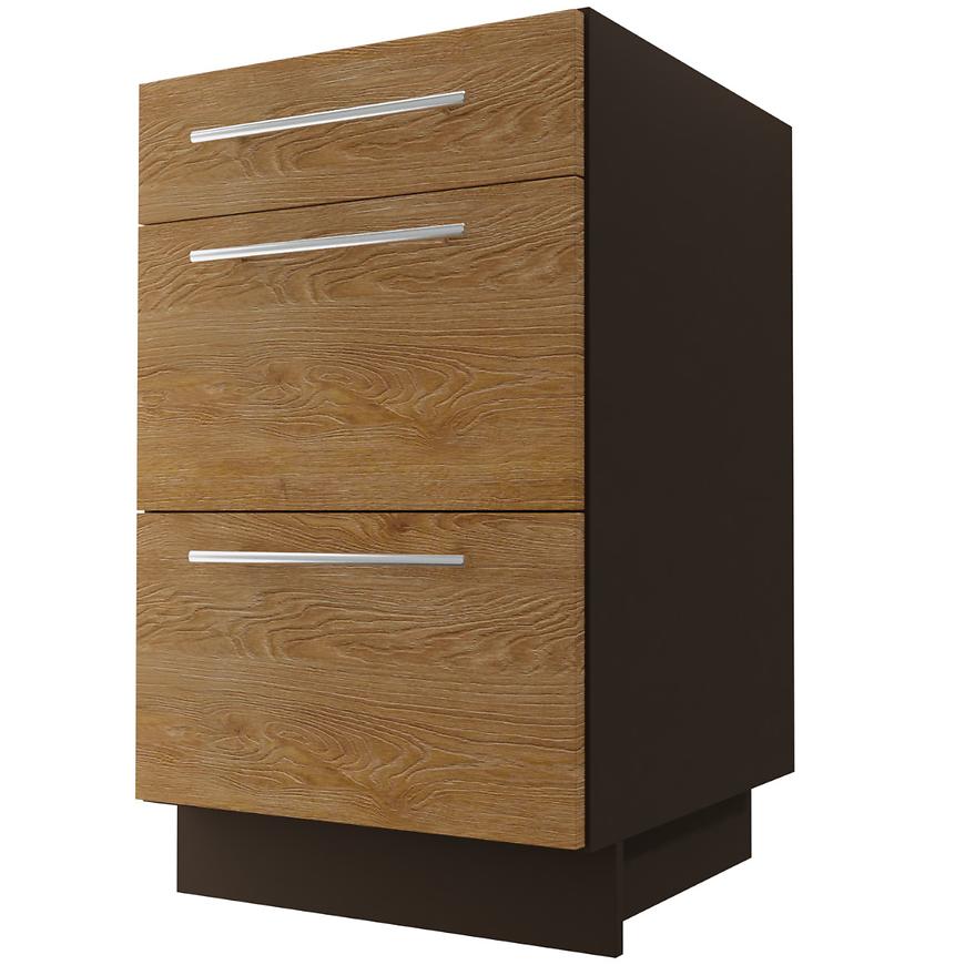 Kuchyňská skříňka Malmo Permbroke D3M/50 Lava BAUMAX