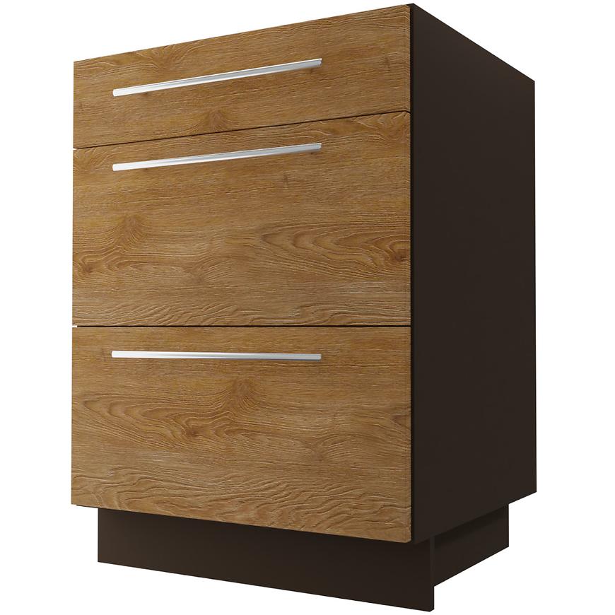 Kuchyňská skříňka Malmo Permbroke D3M/60 Lava BAUMAX