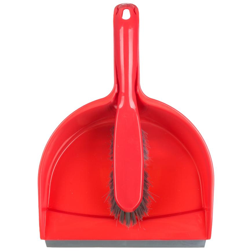 Lopatka a smetáček Economy červ. 43945302 BAUMAX