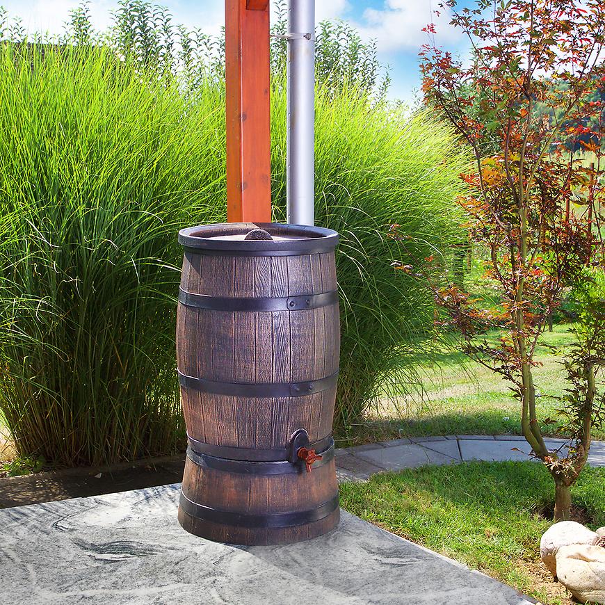 Nádoba na deštovou vodu 240l hnědý BAUMAX