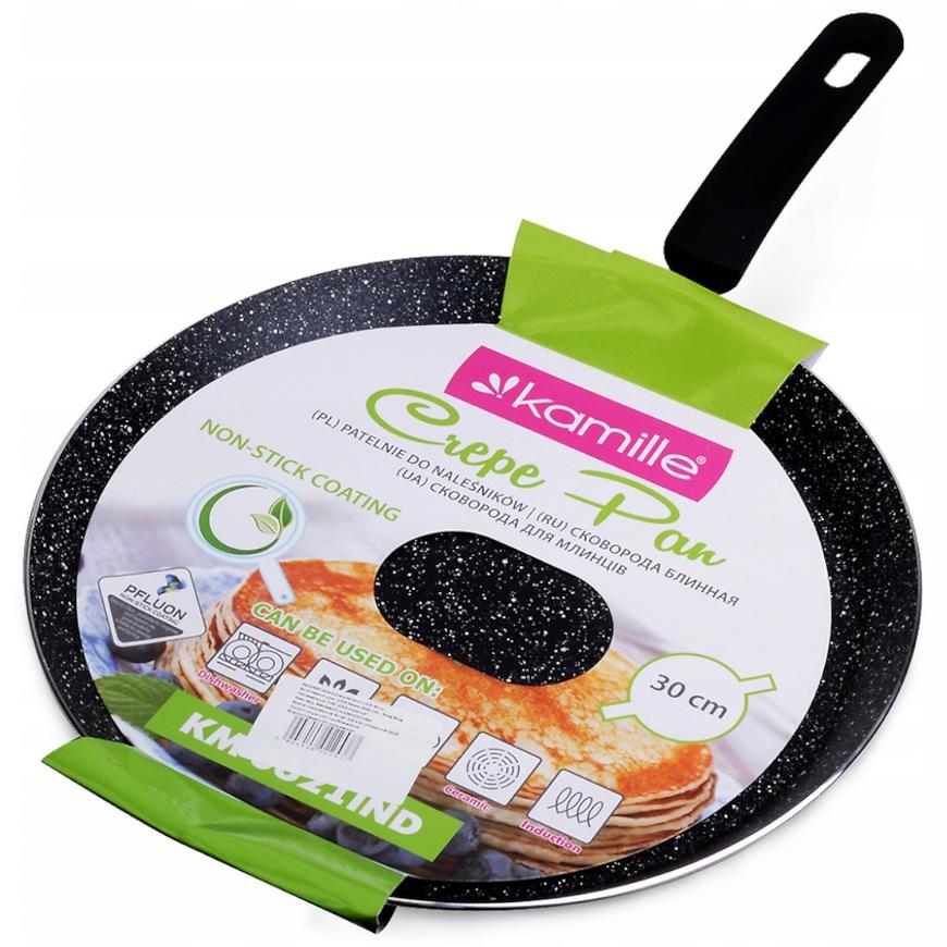 Pánev na palačinky 30cm mramorovaná BAUMAX